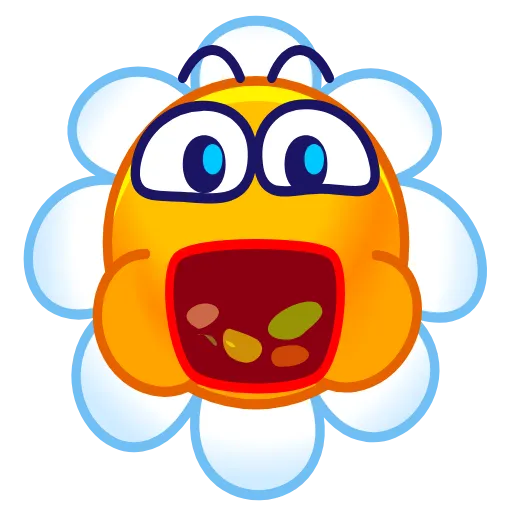 Стикер 47 Chamomile Emoji
