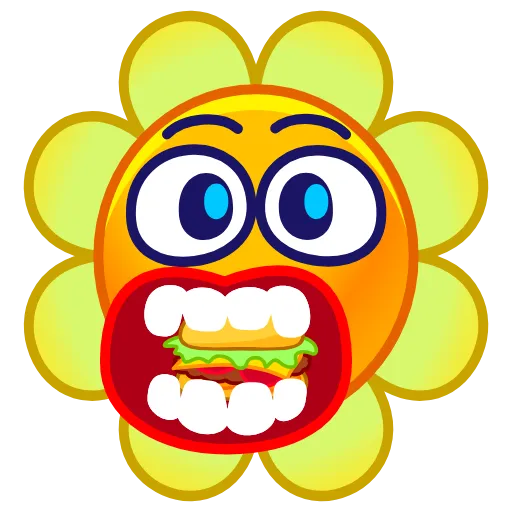 Стикер 56 Chamomile Emoji
