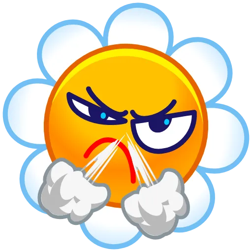 Стикер 16 Chamomile Emoji