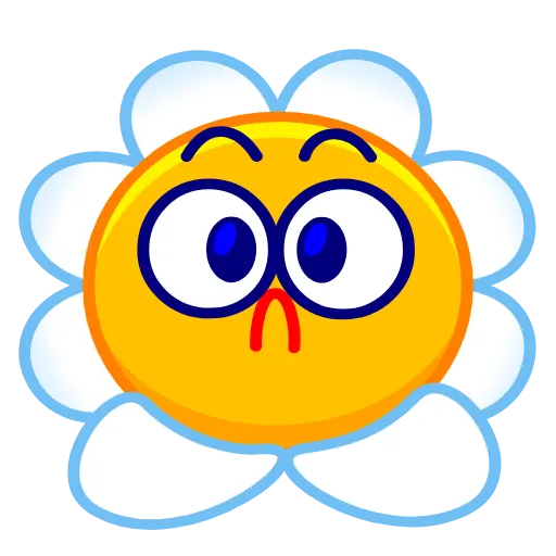 Стикер 24 Chamomile Emoji