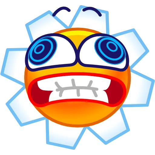 Стикер 28 Chamomile Emoji