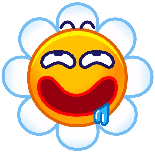 Стикер 31 Chamomile Emoji