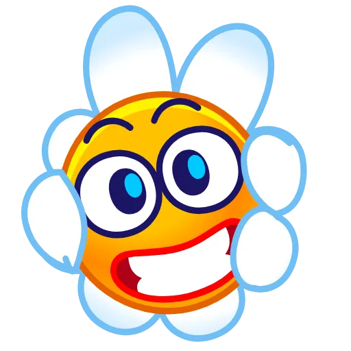 Стикер 42 Chamomile Emoji