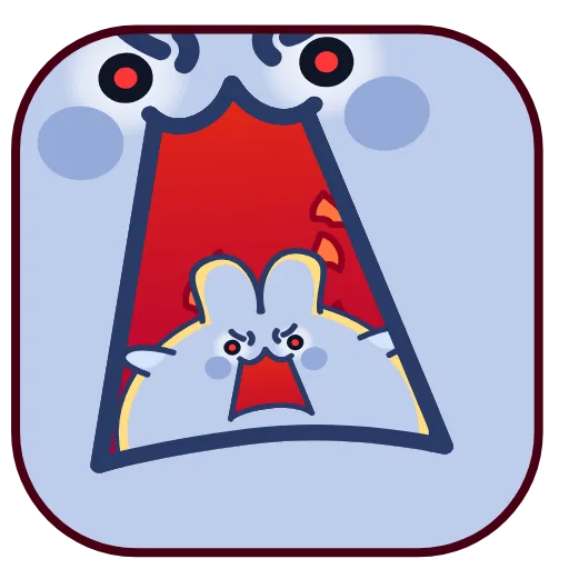 Стикер 15 Chappy Bunny