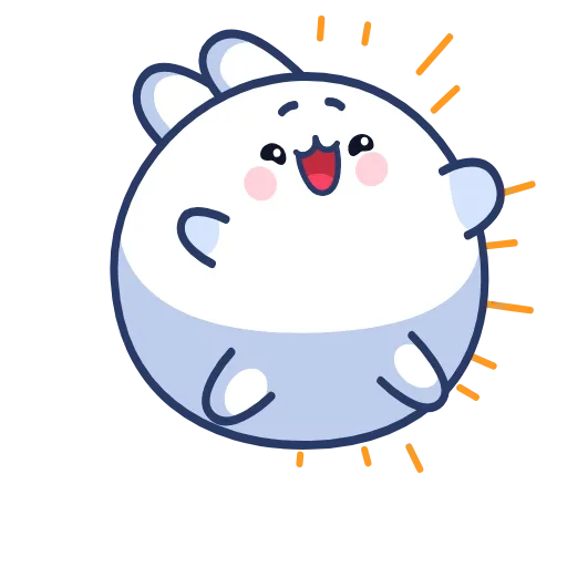 Стикер 5 Chappy Bunny