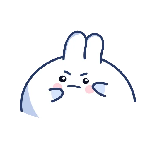 Стикер 30 Chappy Bunny