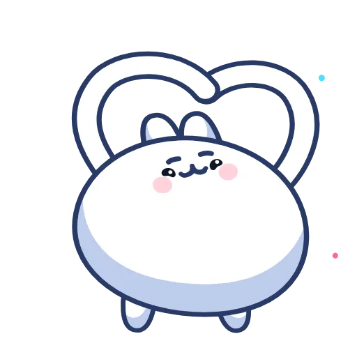 Стикер 13 Chappy Bunny