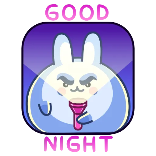 Стикер 28 Chappy Bunny