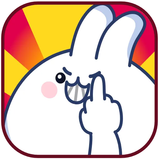 Стикер 11 Chappy Bunny