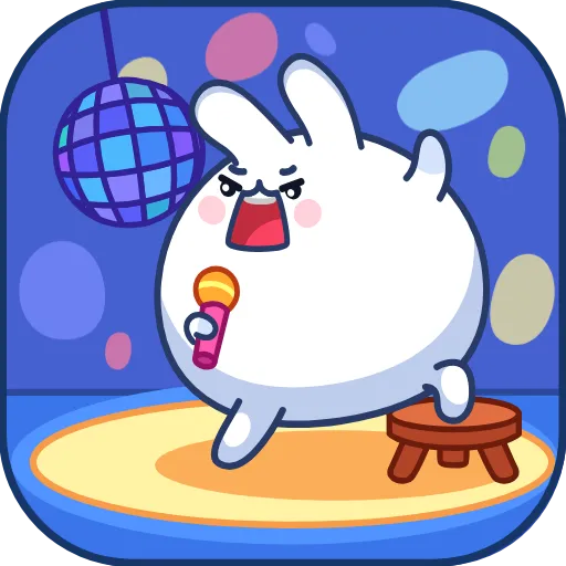 Стикер 18 Chappy Bunny