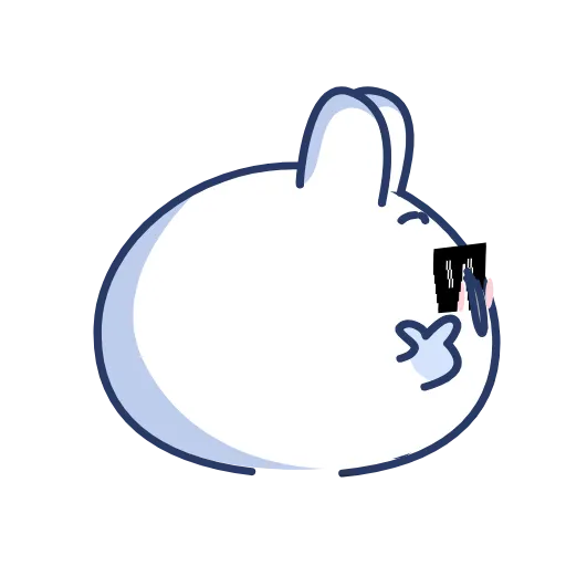Стикер 7 Chappy Bunny