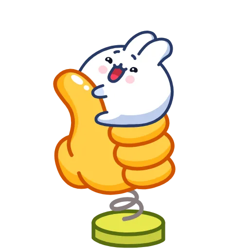 Стикер 3 Chappy Bunny