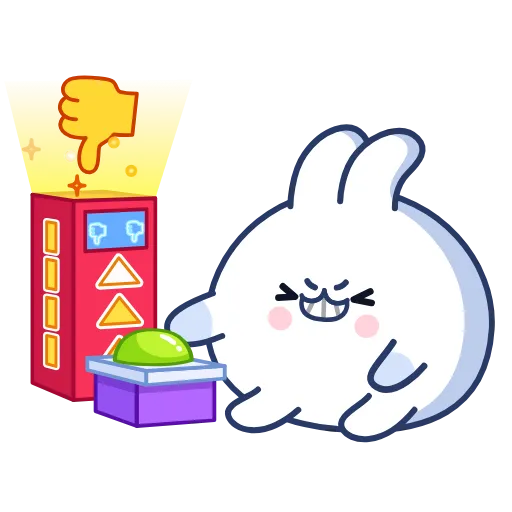 Стикер 33 Chappy Bunny