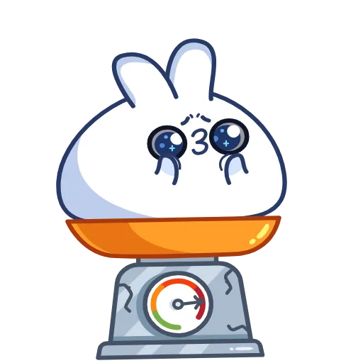 Стикер 20 Chappy Bunny