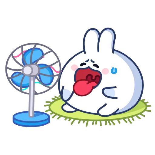 Стикер 26 Chappy Bunny