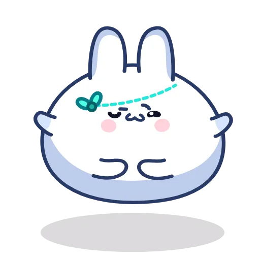 Стикер 6 Chappy Bunny