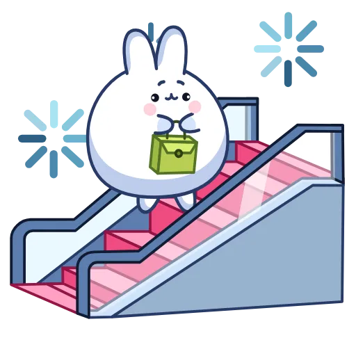 Стикер 24 Chappy Bunny