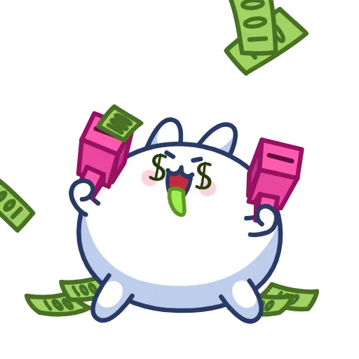 Стикер 12 Chappy Bunny