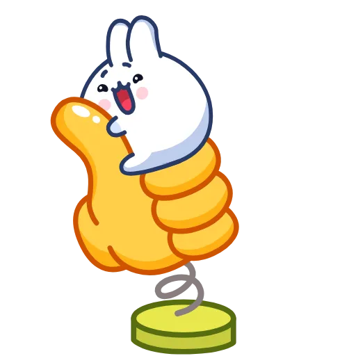 Стикер 3 Chappy Bunny