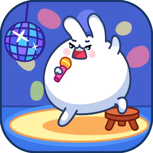 Стикер 18 Chappy Bunny