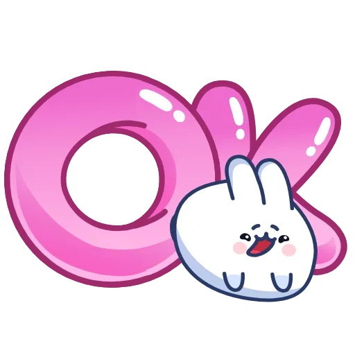 Стикер 9 Chappy Bunny