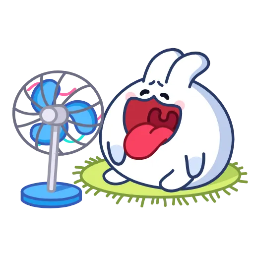 Стикер 26 Chappy Bunny