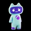 Стикер 16 Видеоанимированный набор эмоджи с роботом Чатти