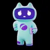 Стикер 13 Видеоанимированный набор эмоджи с роботом Чатти