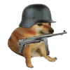 Стикер 7 🕺 Cheems Emomjis Doge