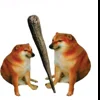 Стикер 13 🕺 Cheems Emomjis Doge