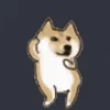 Стикер 11 🕺 Cheems Emomjis Doge