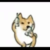 Стикер 10 🕺 Cheems Emomjis Doge