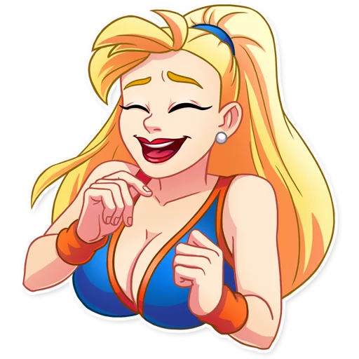 Стикерпак Cheerleader Girl для Telegram