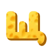 Стикер 27 Cheese Font