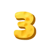 Стикер 9 Cheese Font