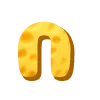 Стикер 13 Cheese Font
