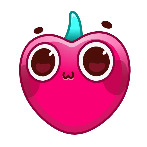 Стикер 56 Cherry Emoji