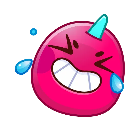 Стикер 7 Cherry Emoji
