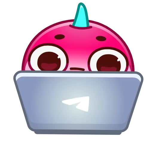 Стикер 60 Cherry Emoji