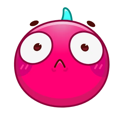 Стикер 30 Cherry Emoji