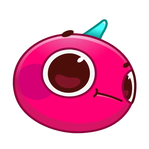 Стикер 17 Cherry Emoji
