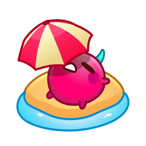 Стикер 57 Cherry Emoji