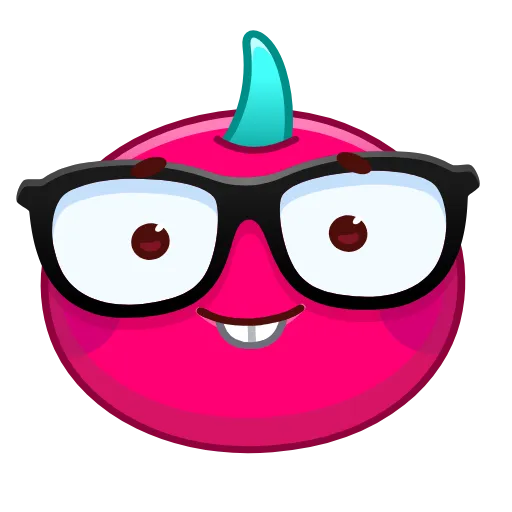 Стикер 18 Cherry Emoji
