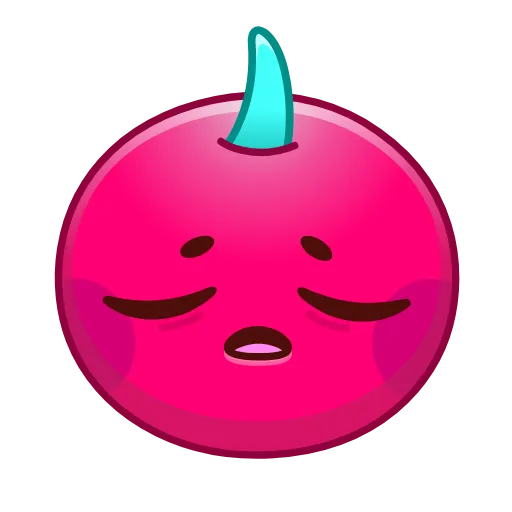 Стикер 23 Cherry Emoji