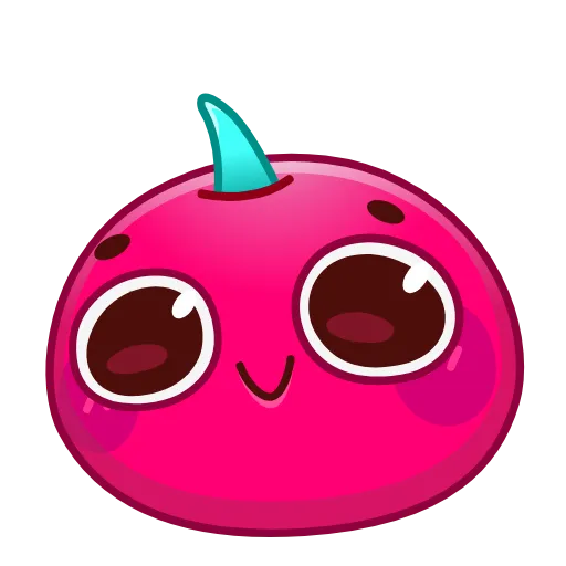 Стикер 8 Cherry Emoji