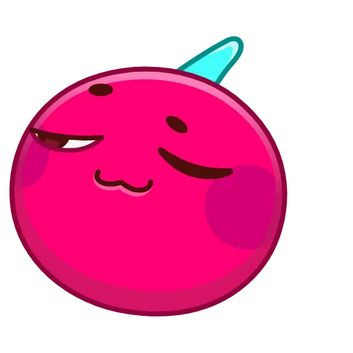 Стикер 11 Cherry Emoji