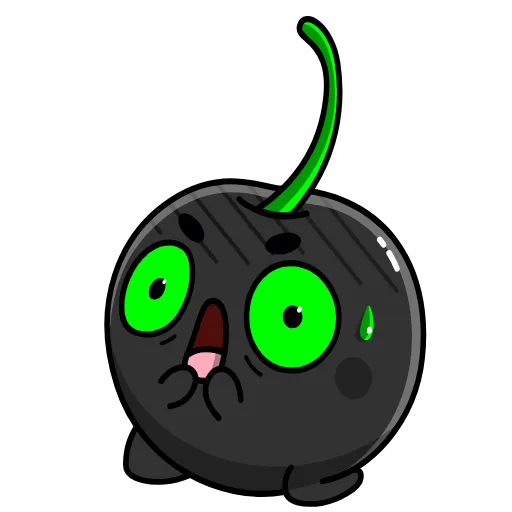 Стикер 4 Cherry Toxic