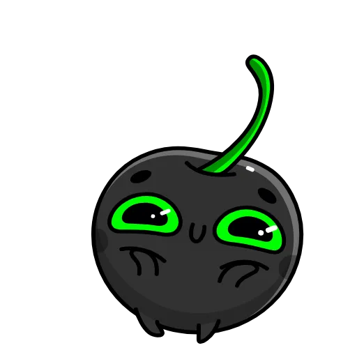 Стикер 22 Cherry Toxic