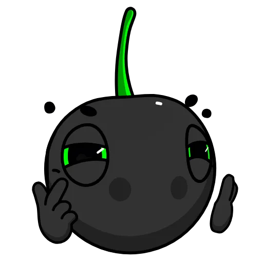 Стикер 19 Cherry Toxic