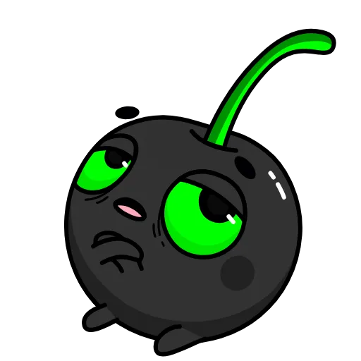 Стикер 24 Cherry Toxic